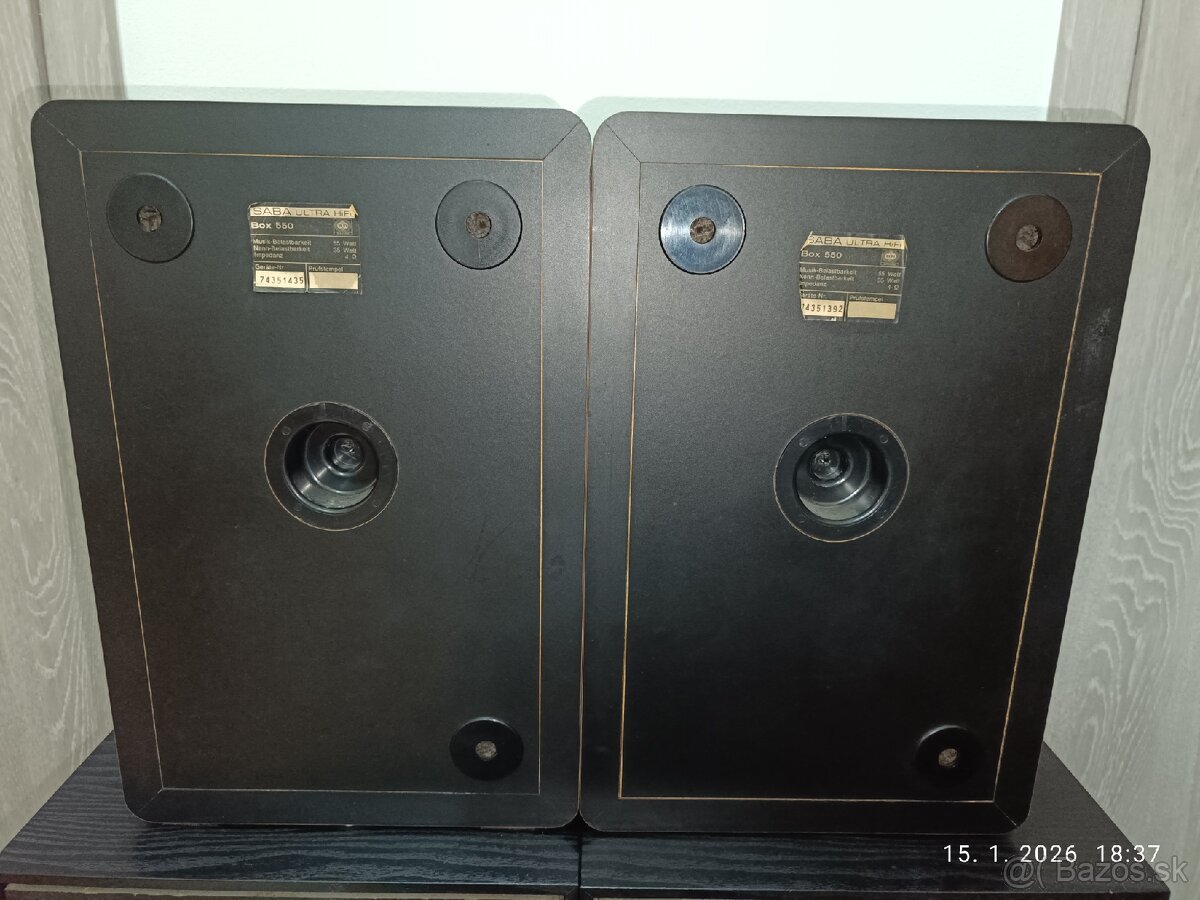 SABA ULTRA HIFI BOX 550...1978-1980 - 13