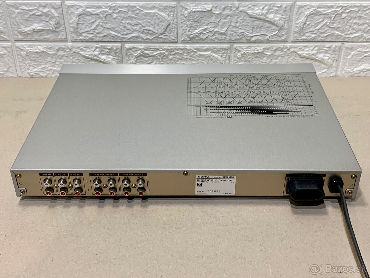 Rezervovane. SONY SEH-310 …. Hybridný graficky equalizer - 13
