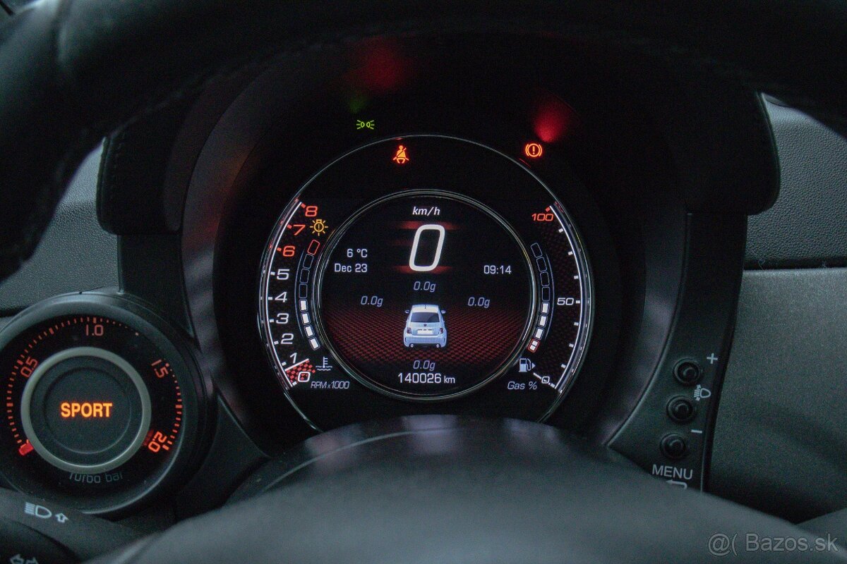 Abarth 500 Competizione 132KW / MAGNETI MARELLI Výfuk - 13