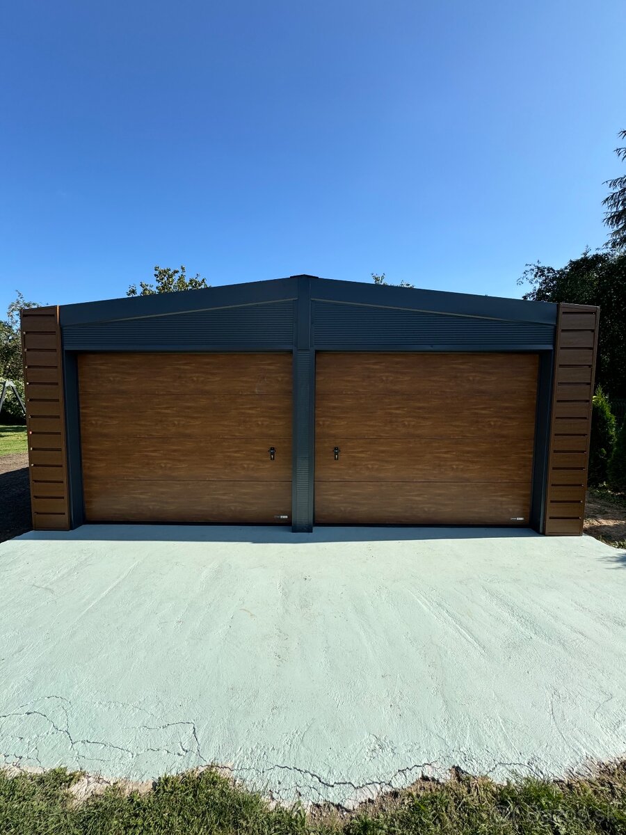 Zateplená Modulová garáž 6x6m - 13