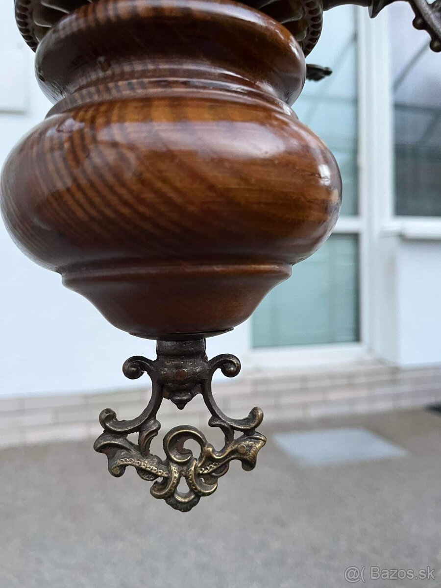 Luster starožitný 2 kusy - 13