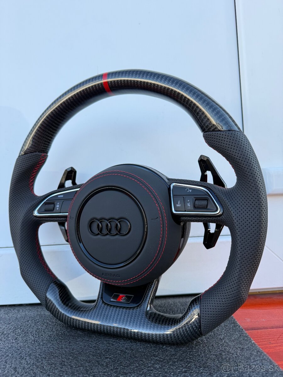 Audi karbónový volant BLACK EDITION - 13