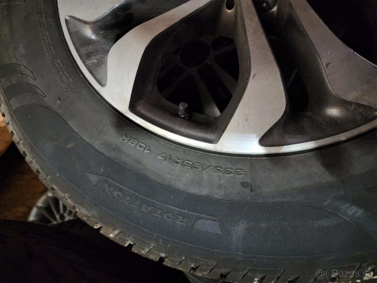 Predám elektróny s pneumatikami na mercedes - 13