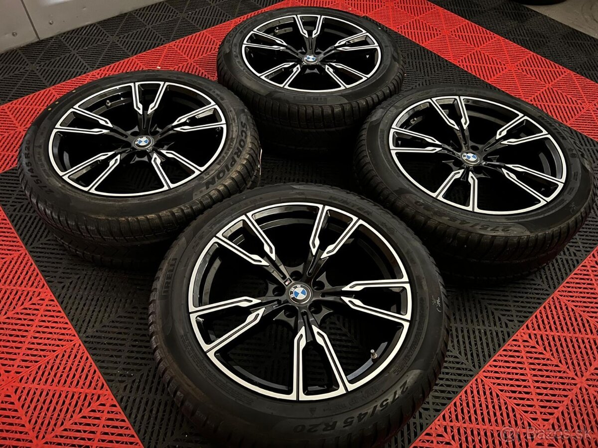 1. Alu BMW M-packet X5 X6 G06 G05 R20-zimné nové - 13