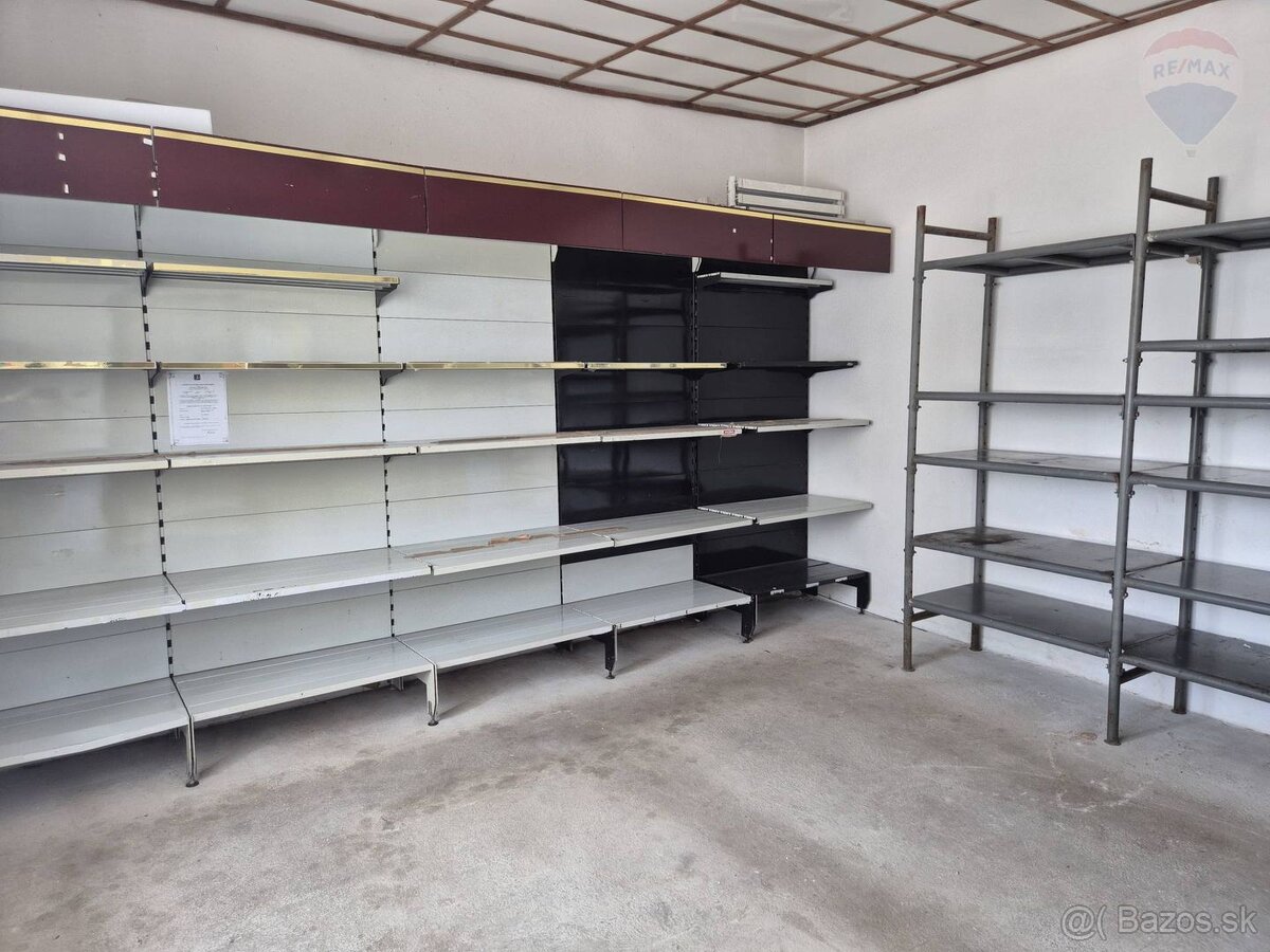 Prenájom – predajňa, sklady, parkovanie – NR Dolnočermánska - 13