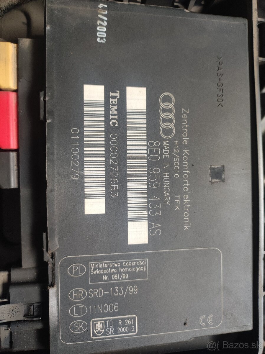 Riadiaca jednotka ECU - 13