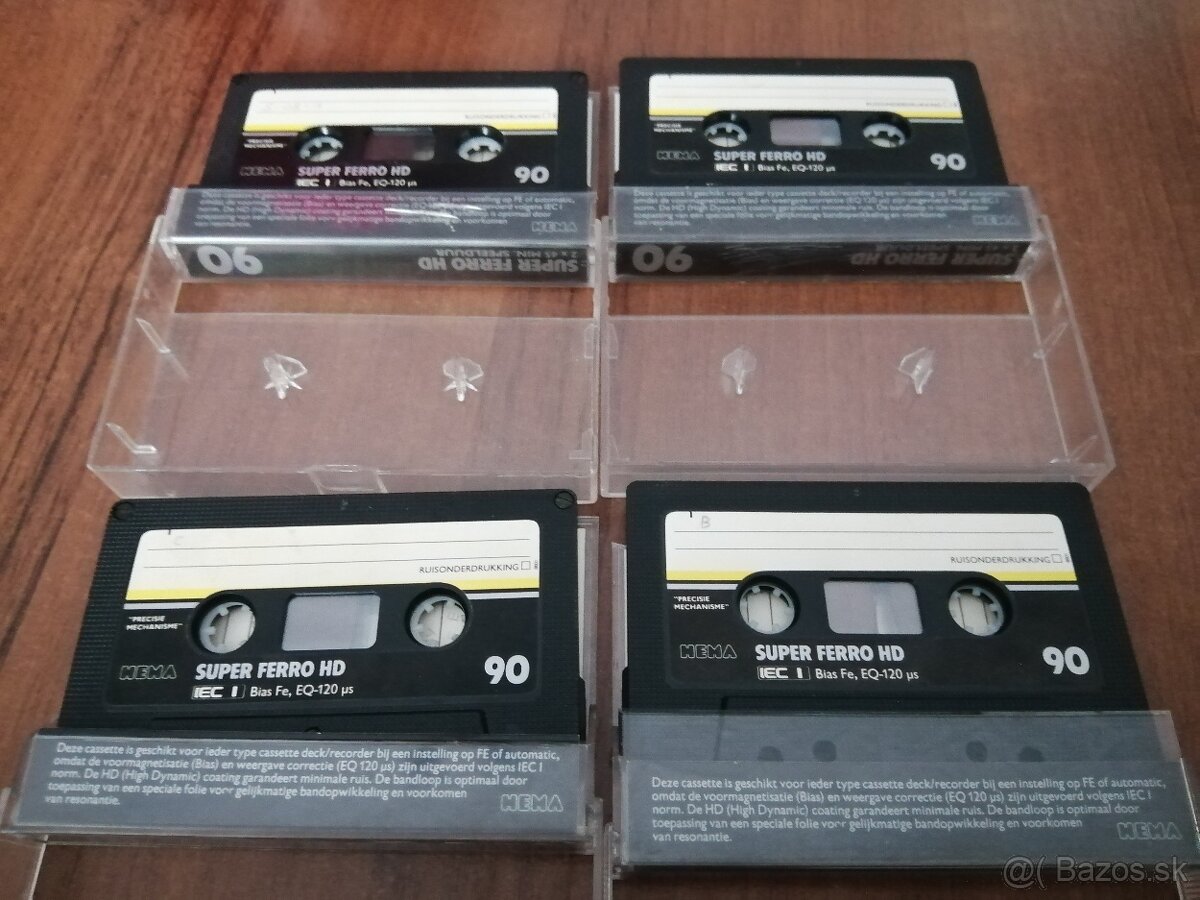 Vintage MC a VHS kazety - 13