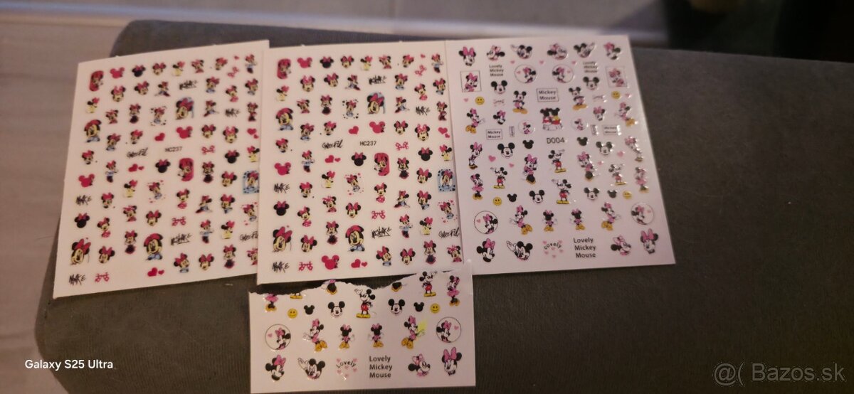 Gél laky, UV lampa, a nalepky - 13