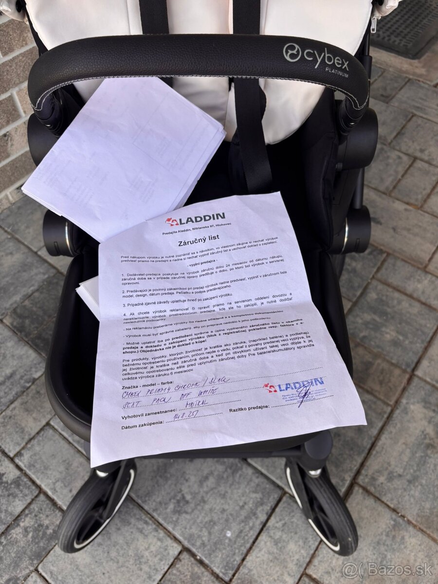 Cybex Priam 4.0 off white - 13