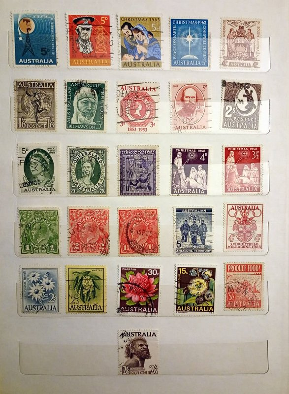 Predám poštové známky AUSTRÁLIA - 13