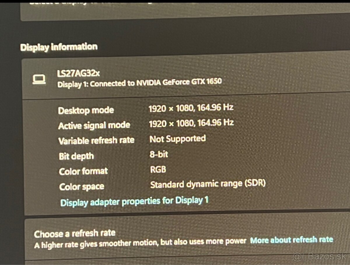Samsung Odyssey G3 27" - 165Hz / 1ms - 13