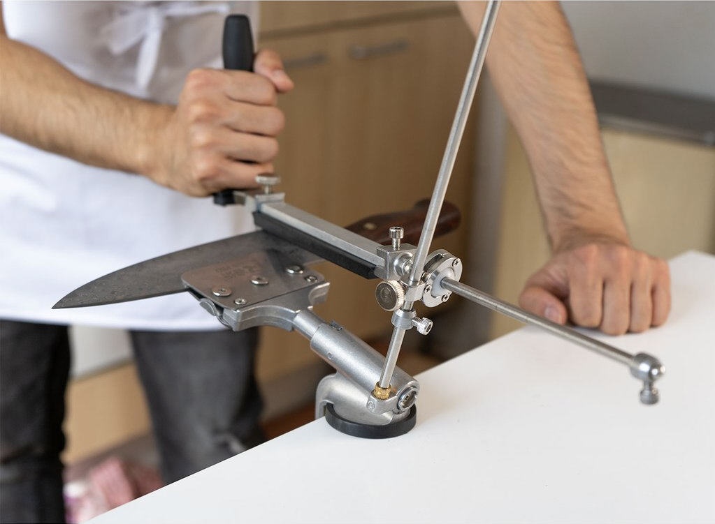 Ručná profi brúsna sada na nože + 4 brúsne kamene - 13