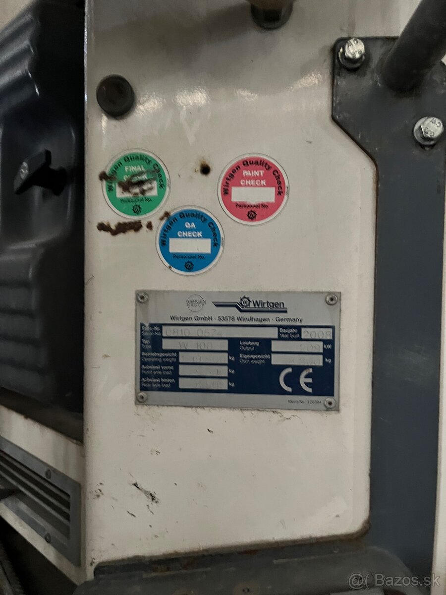 Cestná fréza Wirtgen W100F - 13