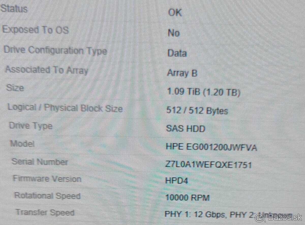 Server HP proliant ML350 gen9 - 13