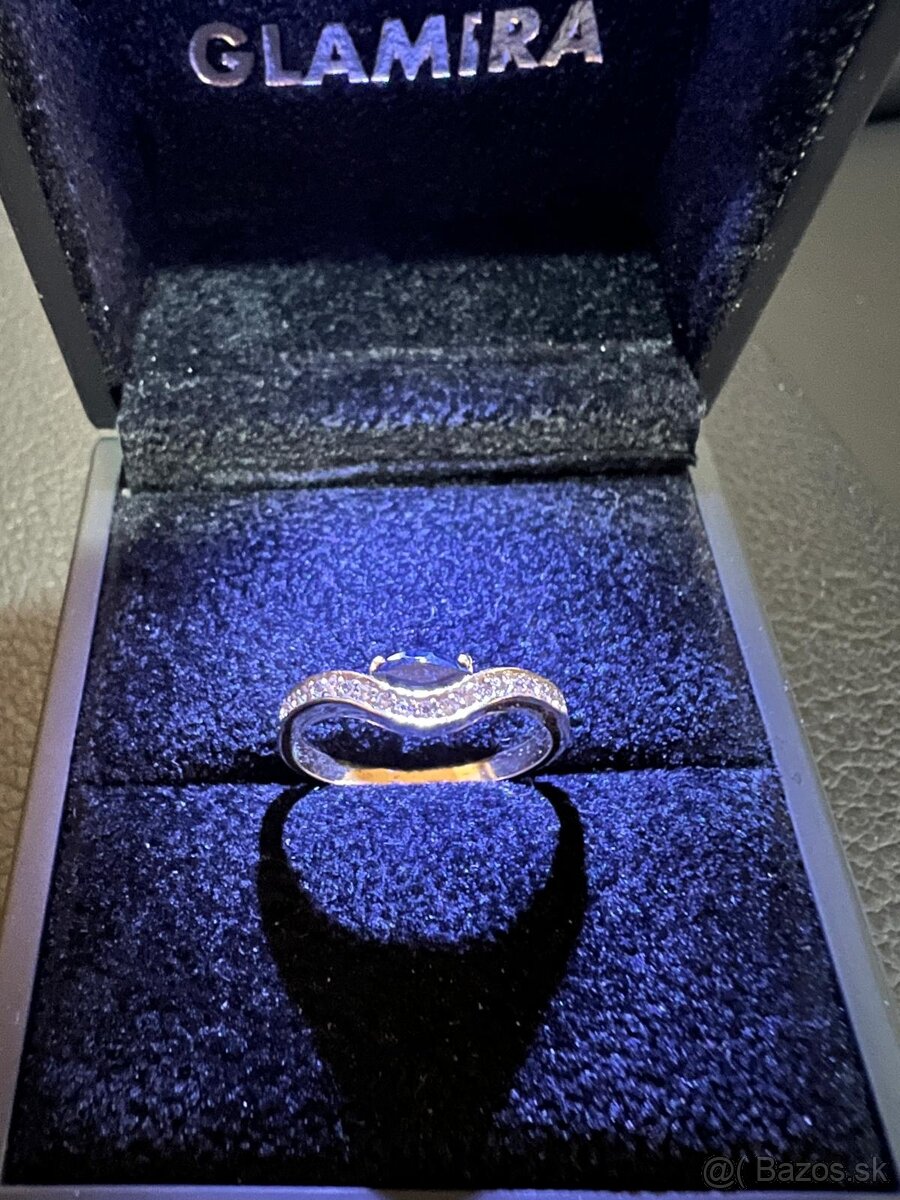 Zlatý dámsky prsteň - luxus - 13