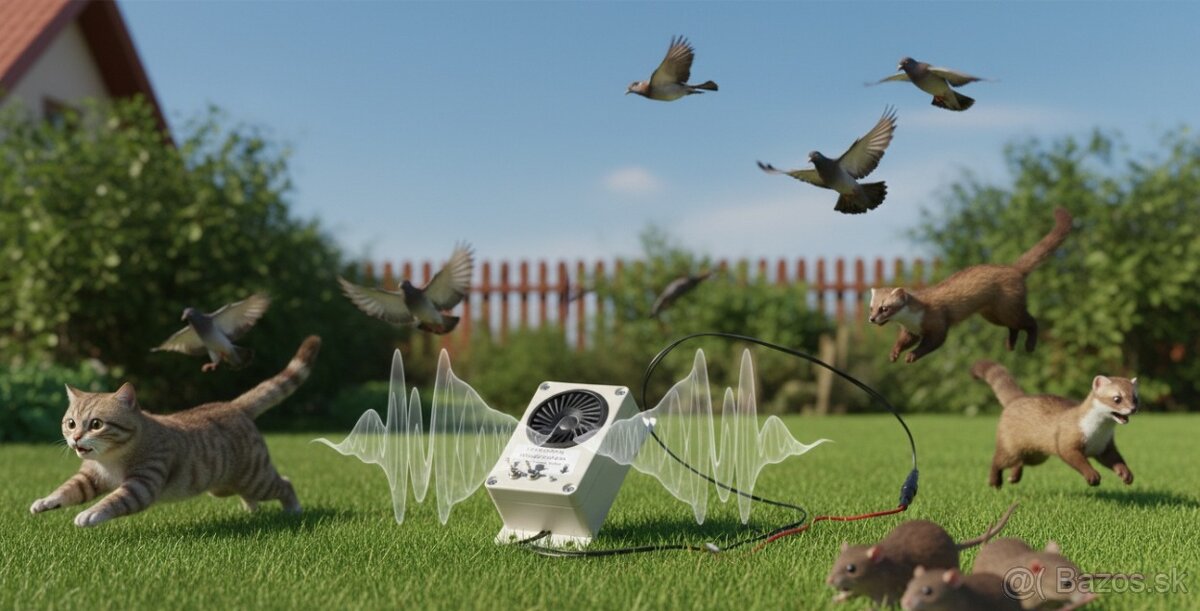 Ultrazvukový odpudzovač/plašič kún HIGH FREQUENCY - 13