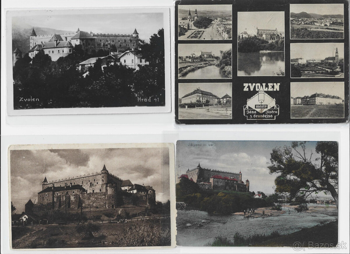 Predam stare pohladnice miest 10 - 13