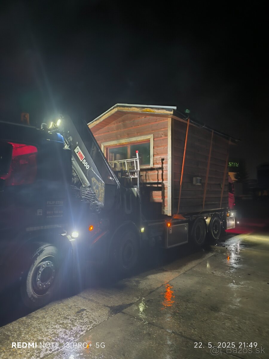 Autodoprava s hydraulickou rukou - 13