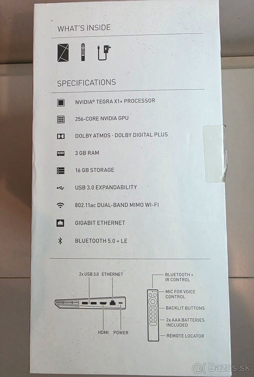 NVIDIA Shield TV Pro (2019), 4K, model P2897 - 13