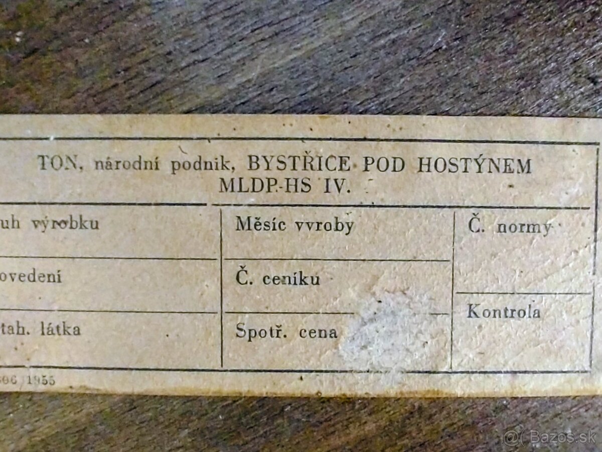 Retro stoličky TON 6 ks - 13
