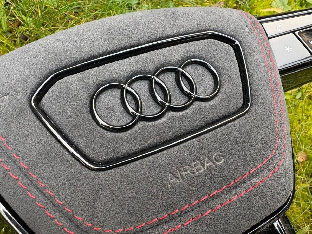 AUDI KARBON / ALKANTARA SPORTOVY VOLANT -vyhrievaný- - 13