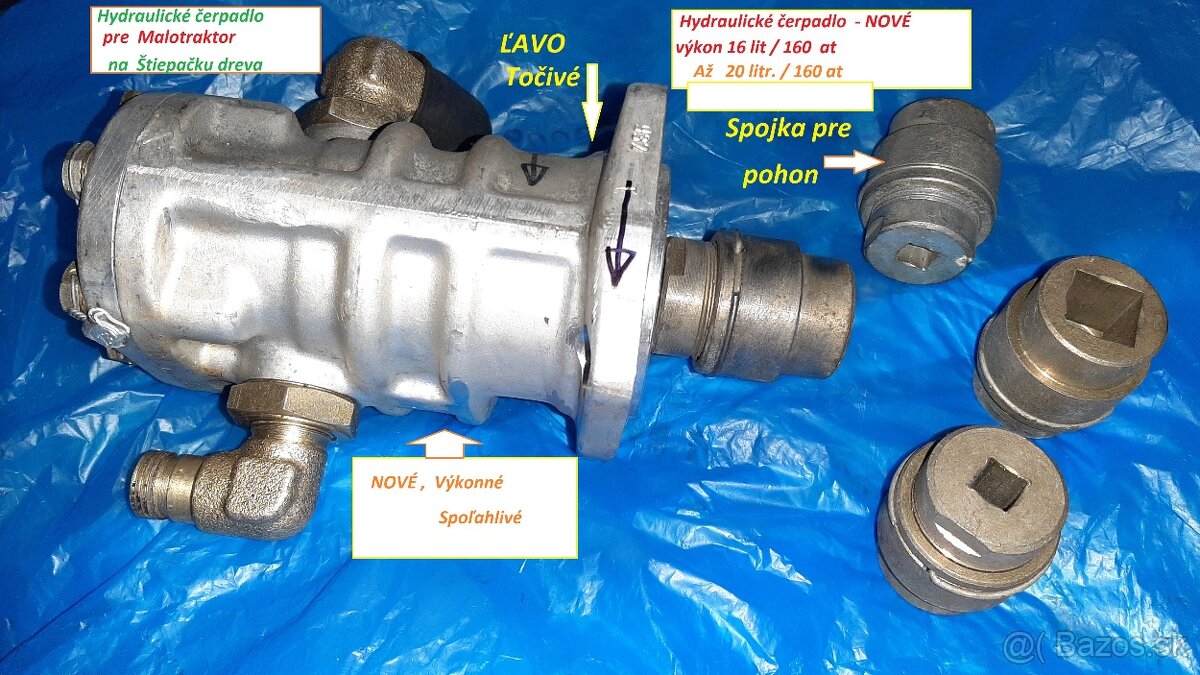 Čerpadla hydrauliky strojov a hydromotory - 13