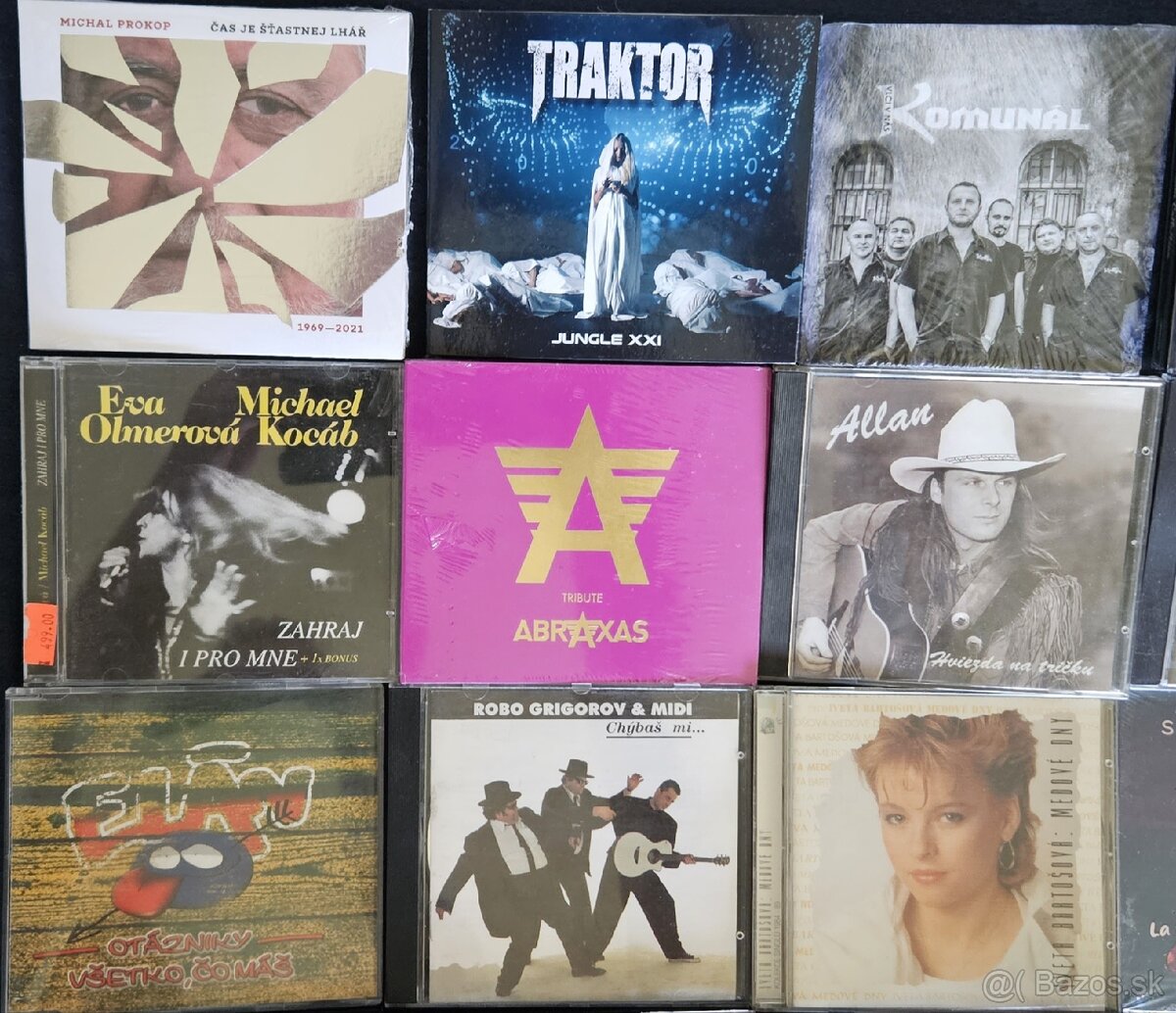CD predaj: českí a slovenskí interpreti 7 - 13