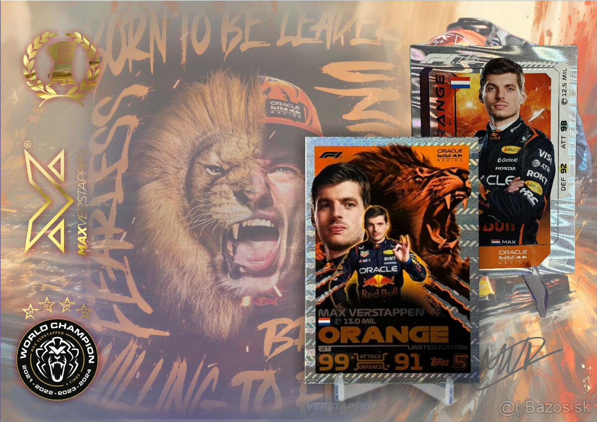 MAX VERSTAPPEN ORANGE SET - 13