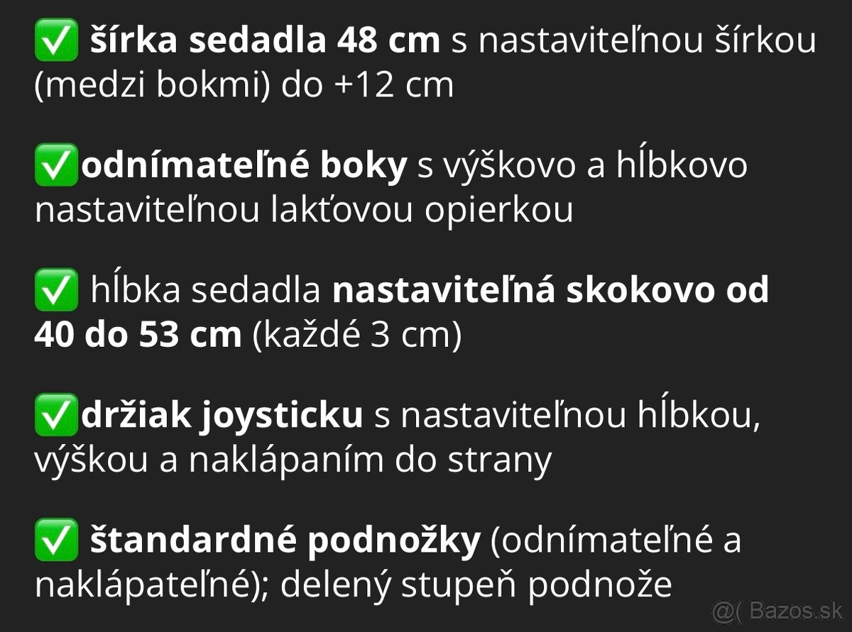 Elektrick invalidný y vozík Meyra - 13