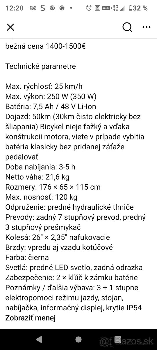 Predám elektrobicykel - 13