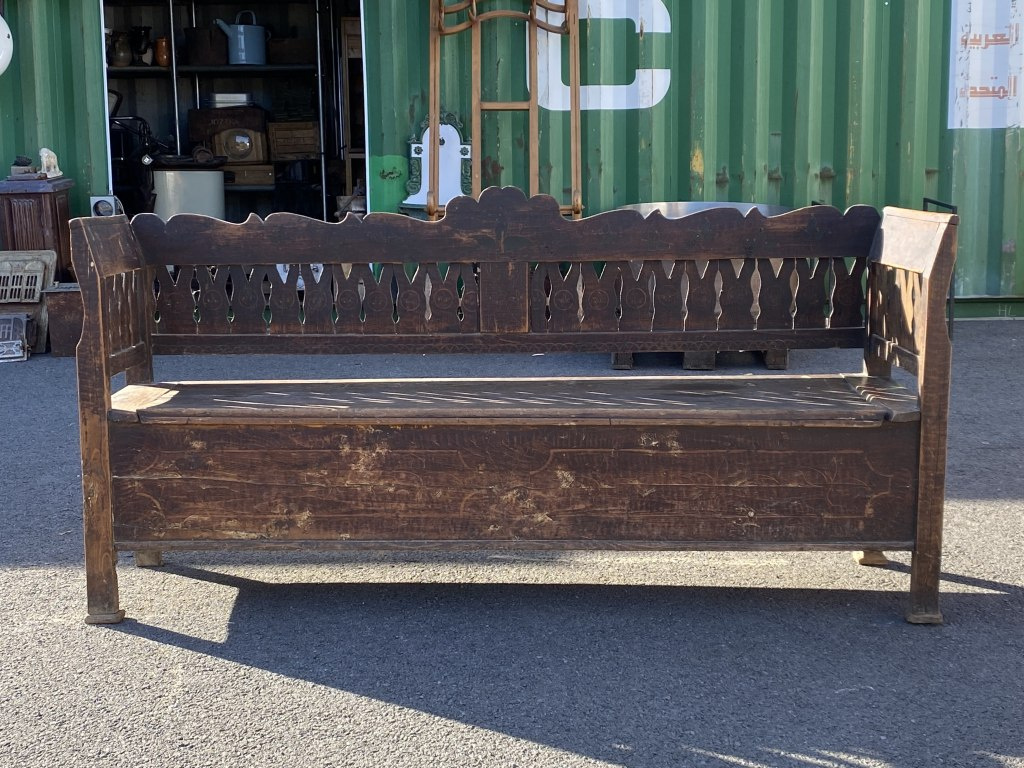 starožitné ľudové lavice - 13