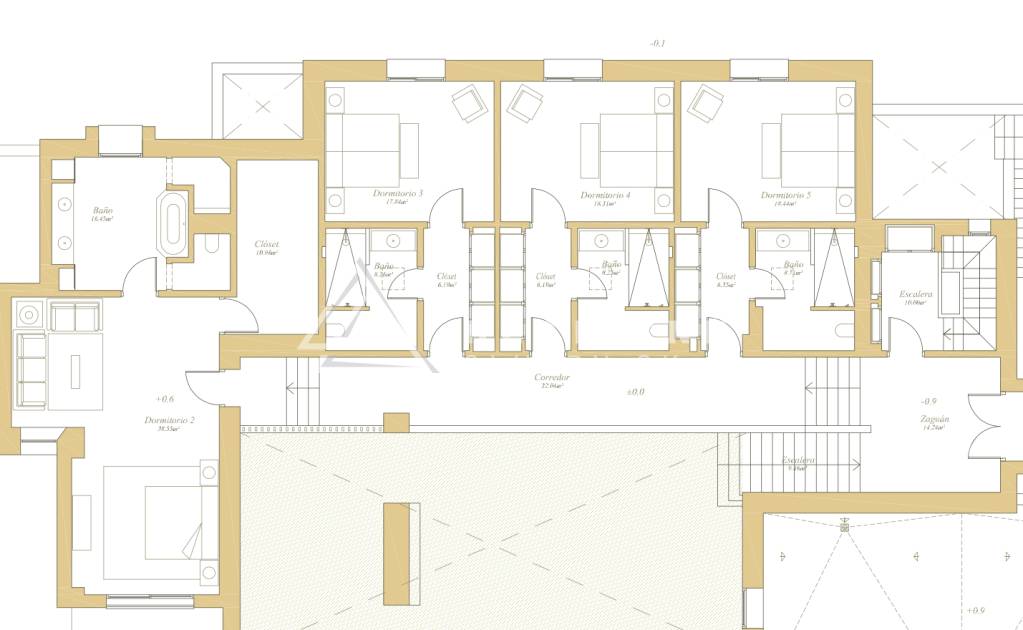 Španielsko, Finca Cortesin Golf , Green 10, Villa 12 - 13