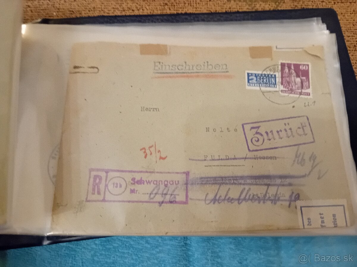 Album stara pošta známky - 13