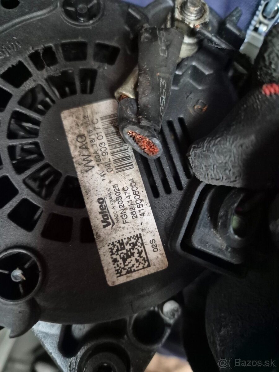 Alternátor Škoda, Volkswagen - 13