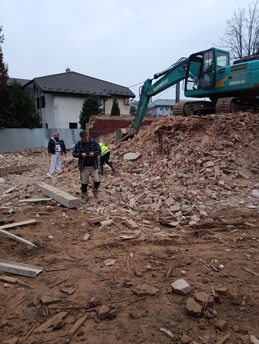 Zemné, búracie a výkopové prace - 13