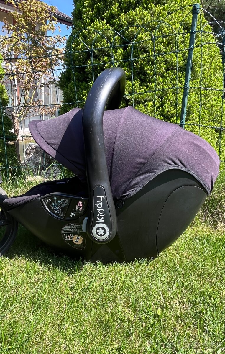 Úžasný kočiar Roan Bloom dark green + vajíčko ZDARMA - 13