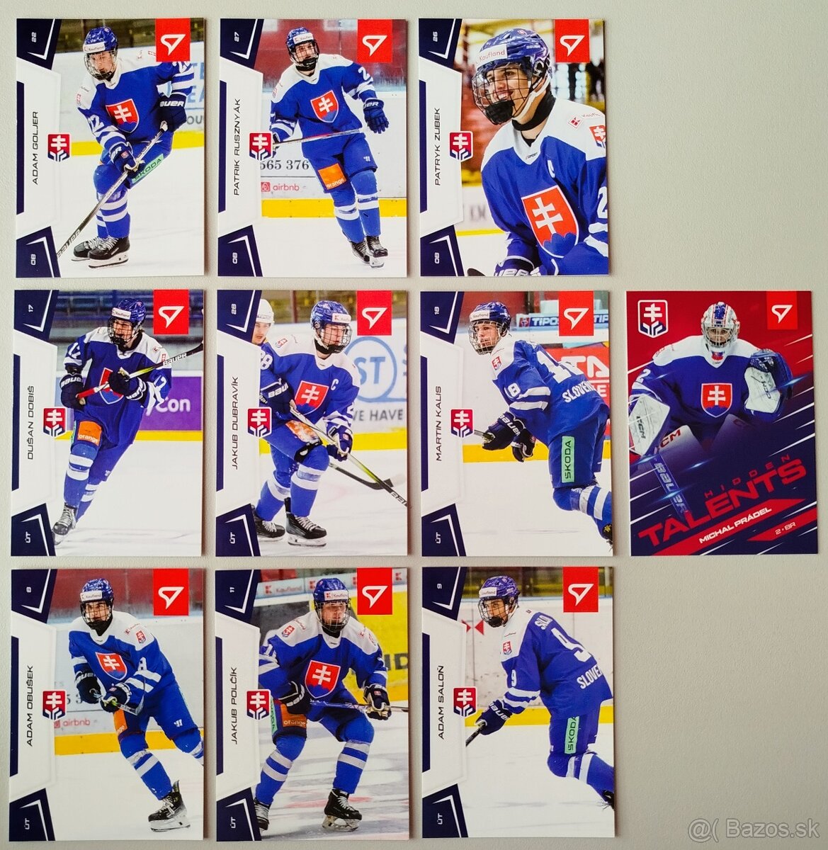 Hokejové kartičky SLOVENSKÁ HOKEJOVÁ LIGA 24/25 TÍMOVÉ SETY - 13