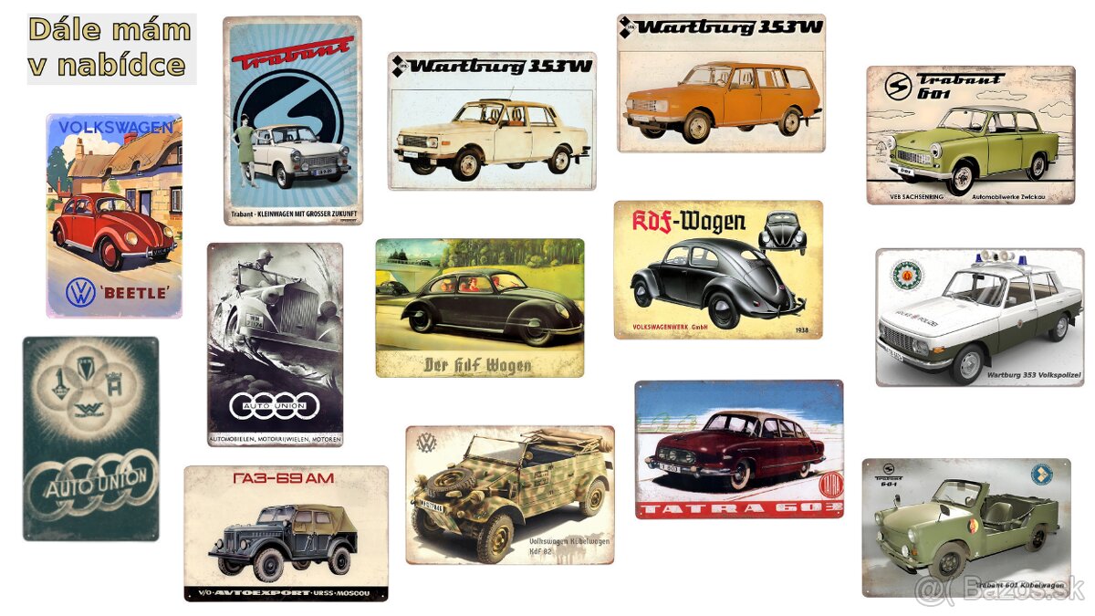 plechová cedule: Říšská pracovní služba - válečná propaganda - 13