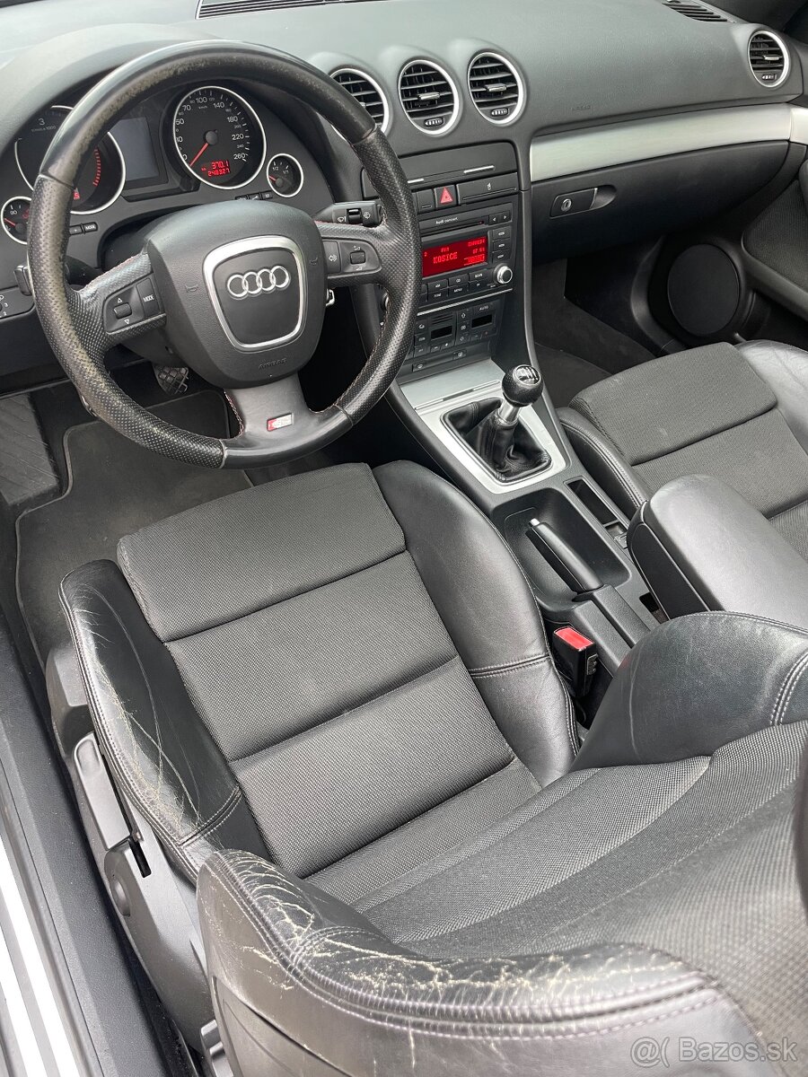 Predám Audi A4 cabriolet, 2,0 TDi manuál 103 kW - 13