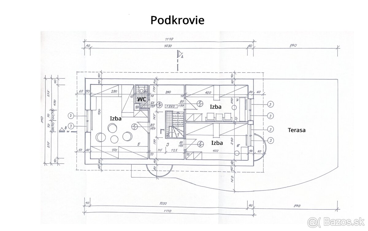 RD (4+1) s garážou a 1259 m2 pozemkom v Hubine - 13