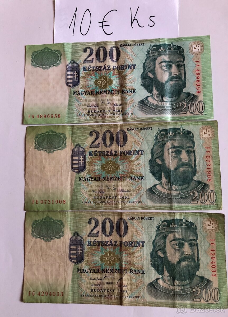 Staré bankovky 2. - 13
