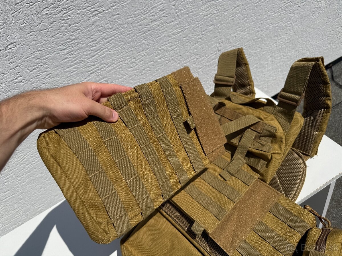 Vesta na airsoft - coyote - 13