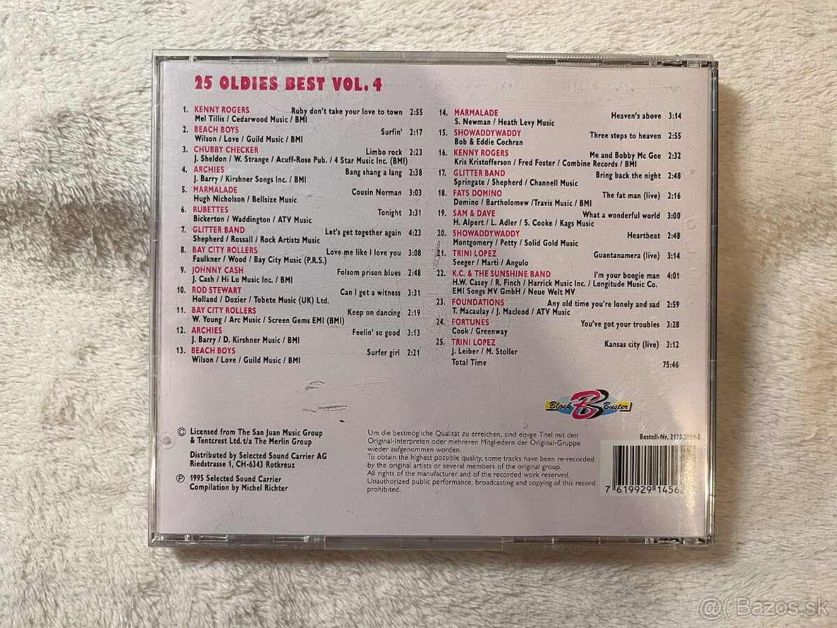 Predám kolekciu CD oldies - 13
