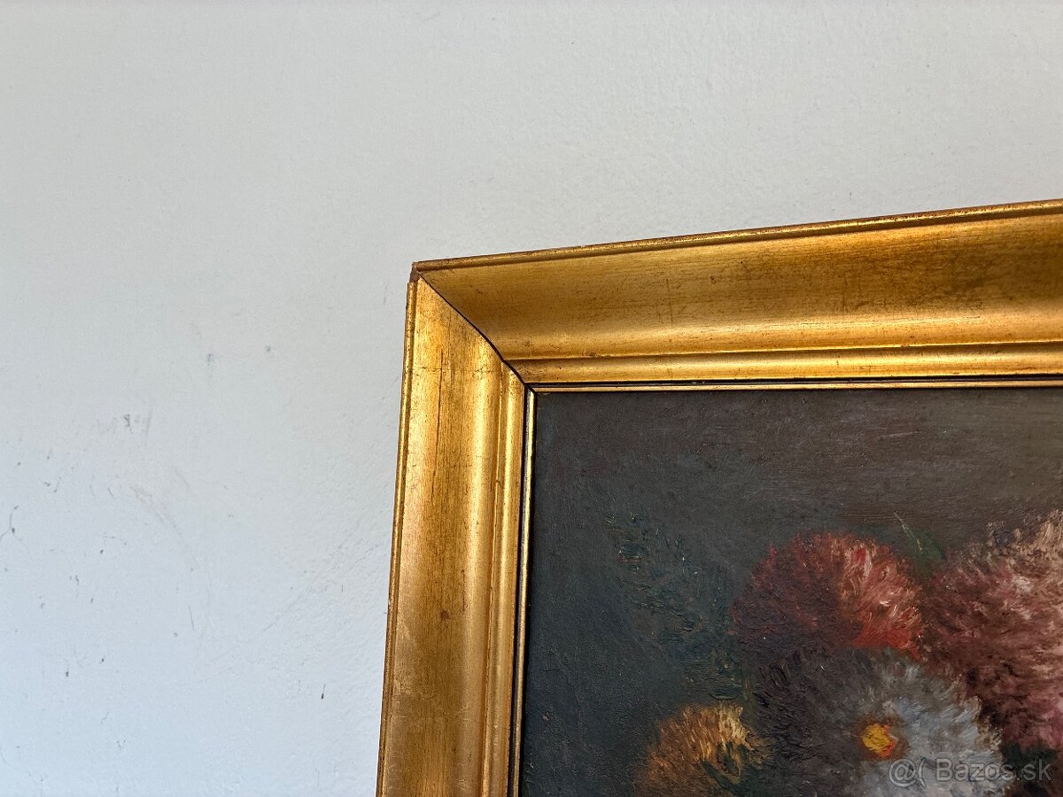 Olejomaľba na doske - 13