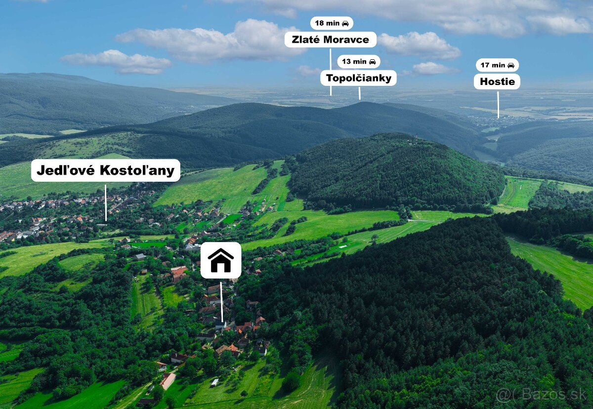 PREDAJ - CHALUPA - JEDĽOVÉ KOSTOĽANY - 13