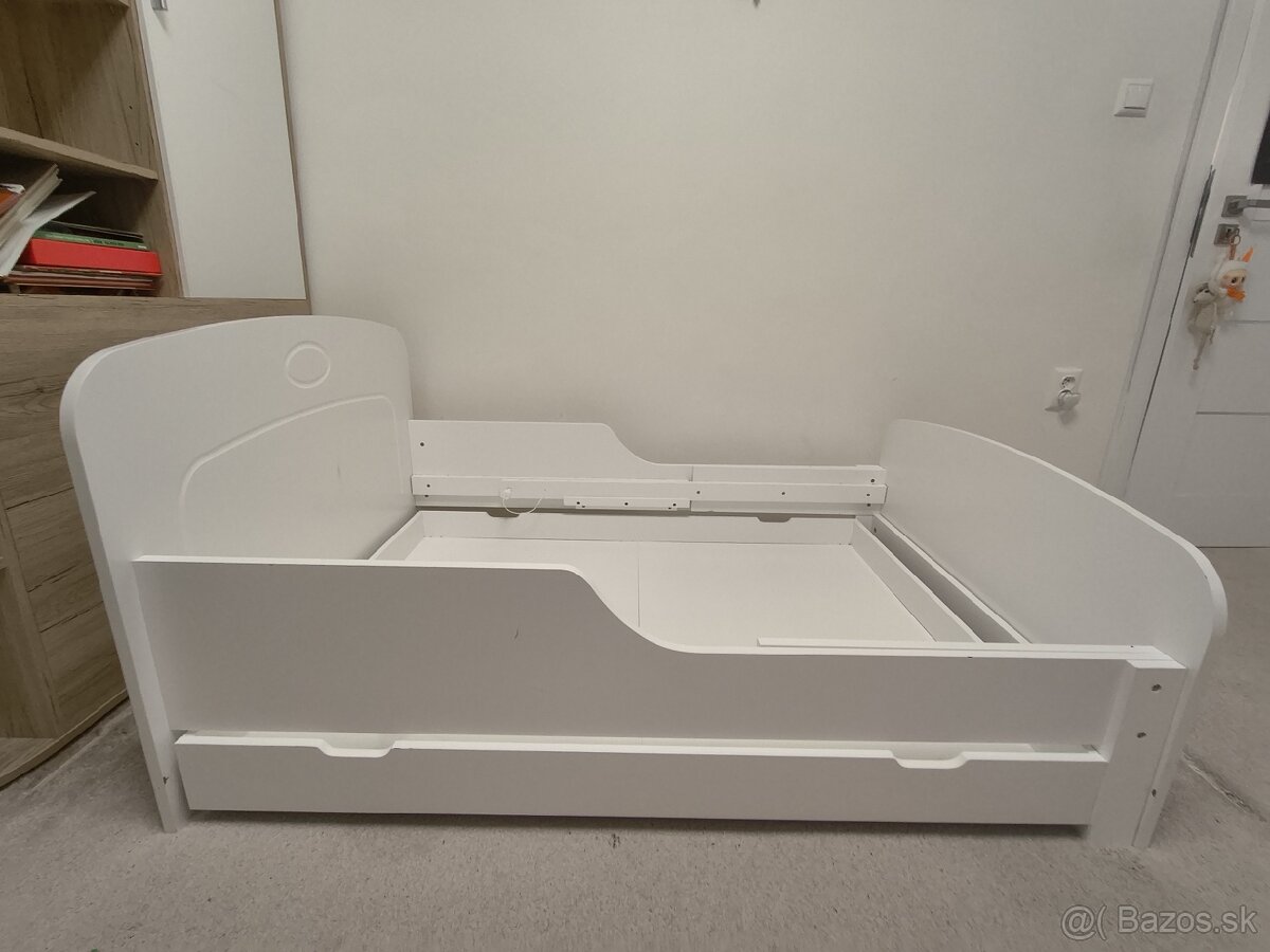 Rastúca posteľ - Dĺžkovo nastaviteľná posteľ pre deti Enna - 13