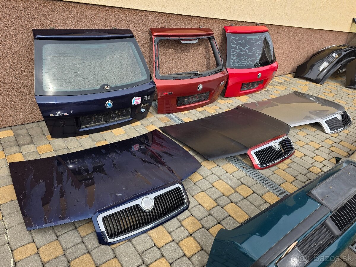 Škoda Fabia 1 predný nárazník - 13