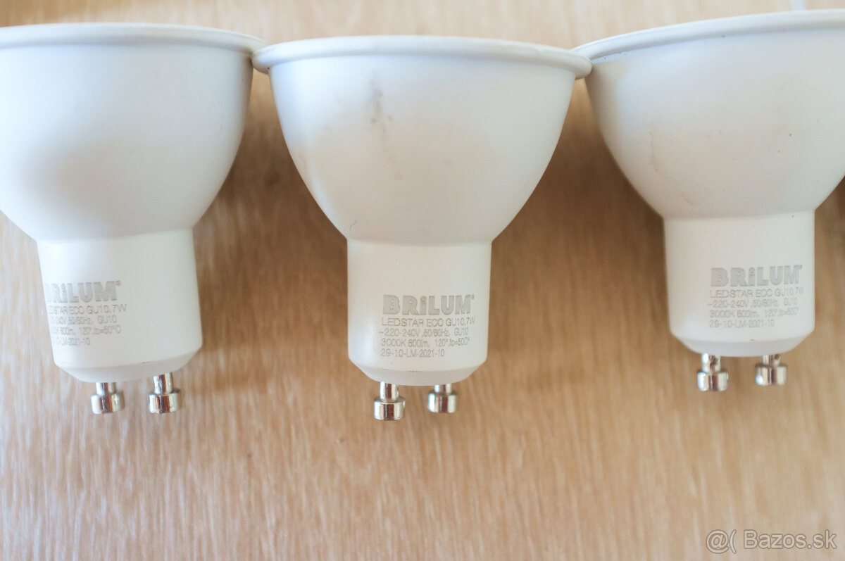 LED žiarovky GU10 a E27 - 13