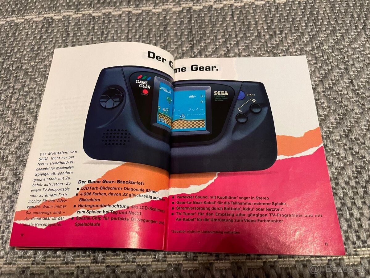Sega Game Gear- pokazená + 2hry - 13