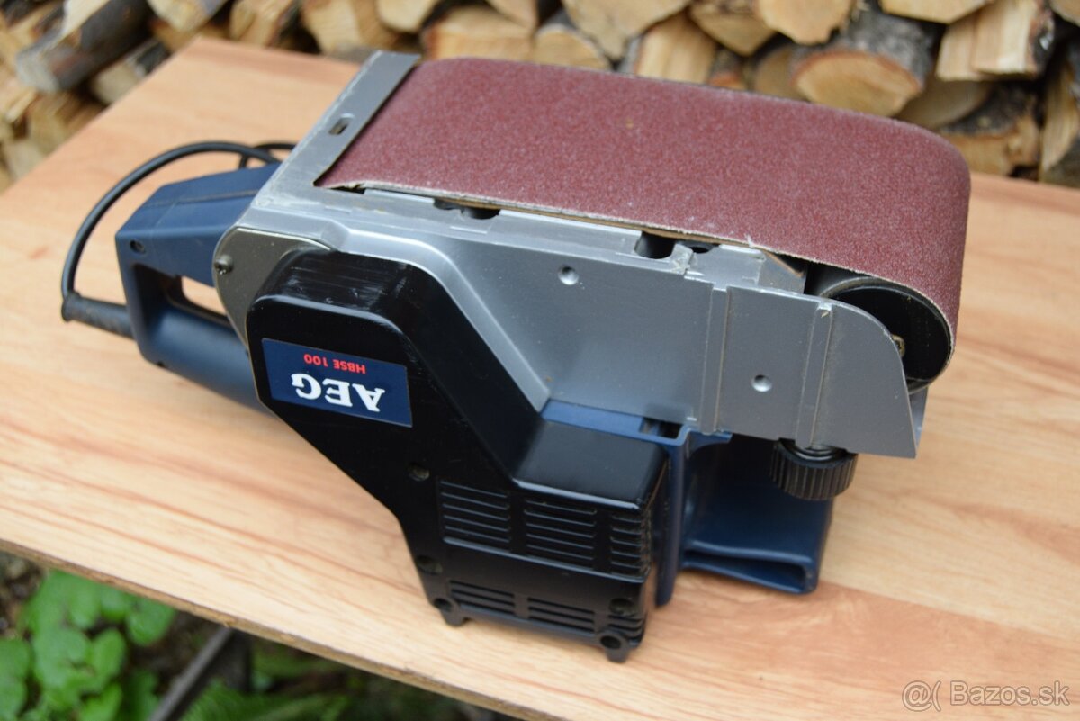 Pásová brúska AEG HBSE 100 ( 1010 W, 100 mm ) - 13